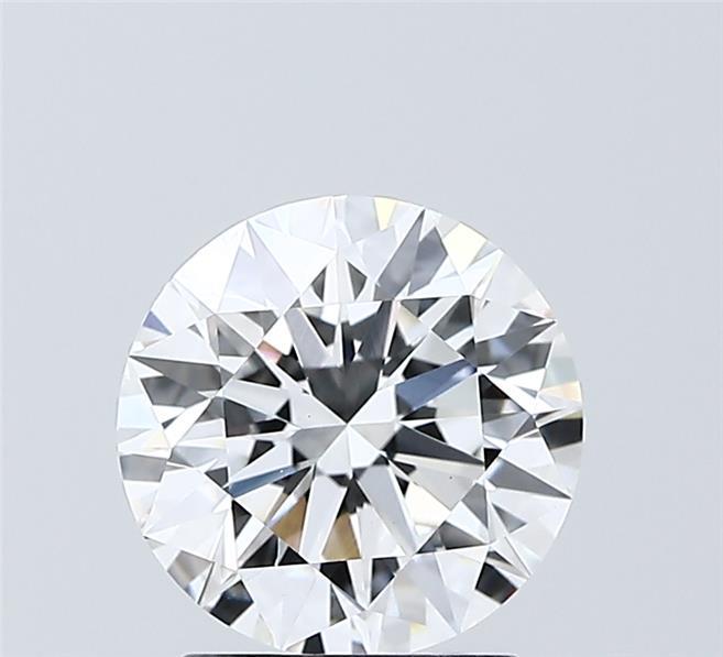 2.01 Carat Round Shaped, Ideal Cut, D Color, VS1 Clarity, IGI Certified Lab Grown Diamond