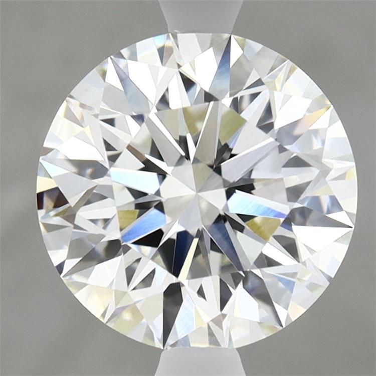 3.05 Carat Round Shaped, Ideal Cut, F Color, VVS2 Clarity, IGI Certified Lab Grown Diamond