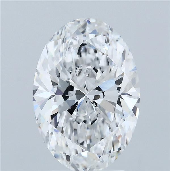 3.10 Carat Oval Shaped, Ideal Cut, E Color, VVS2 Clarity, IGI Certified Lab Grown Diamond