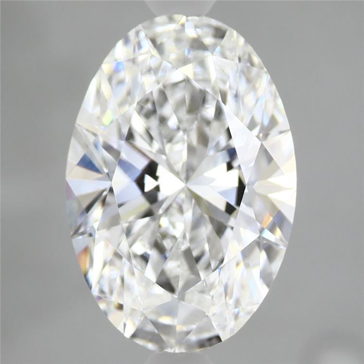 2.80 Carat Oval Shaped, Ideal Cut, D Color, VVS2 Clarity, IGI Certified Lab Grown Diamond