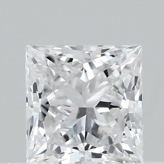 0.34 Carat Princess Shaped, Excellent Cut, D Color, VVS1 Clarity, IGI Certified Lab Grown Diamond
