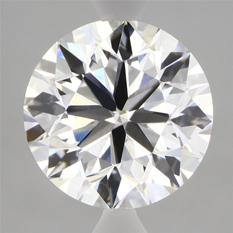 2.90 Carat Round Shaped, Excellent Cut, E Color, VS1 Clarity, IGI Certified Lab Grown Diamond