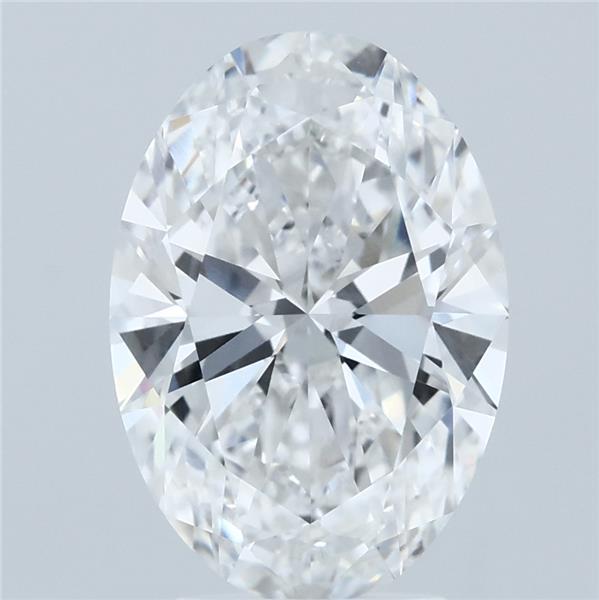3.51 Carat Oval Shaped, Ideal Cut, E Color, VVS2 Clarity, IGI Certified Lab Grown Diamond