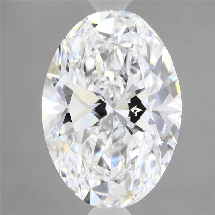 2.74 Carat Oval Shaped, Ideal Cut, D Color, VS1 Clarity, IGI Certified Lab Grown Diamond