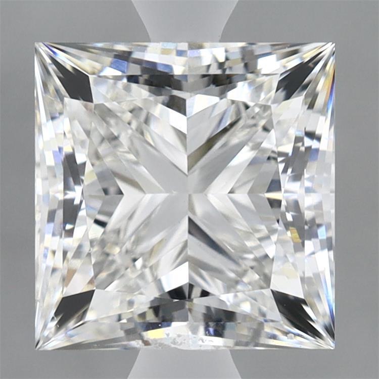 2.95 Carat Princess Shaped, Ideal Cut, F Color, VS2 Clarity, IGI Certified Lab Grown Diamond