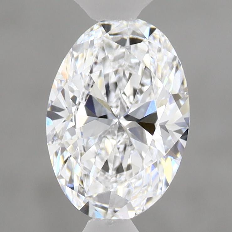 1.06 Carat Oval Shaped, Ideal Cut, D Color, VVS2 Clarity, IGI Certified Lab Grown Diamond