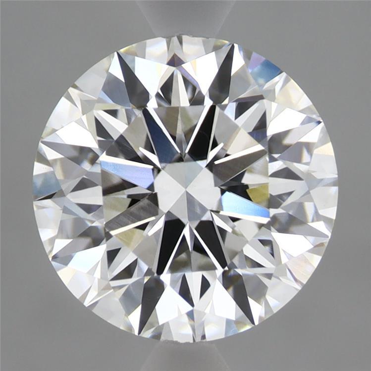3.12 Carat Round Shaped, Ideal Cut, F Color, VVS2 Clarity, IGI Certified Lab Grown Diamond