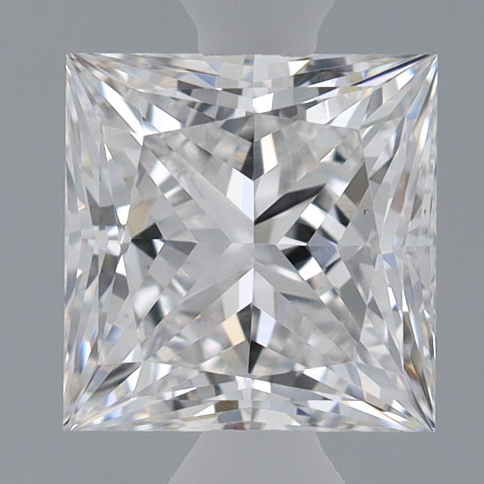 0.94 Carat Princess Shaped, Ideal Cut, E Color, VS1 Clarity, IGI Certified Lab Grown Diamond