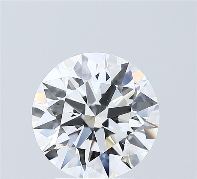 2.02 Carat Round Shaped, Ideal Cut, D Color, VVS2 Clarity, IGI Certified Lab Grown Diamond