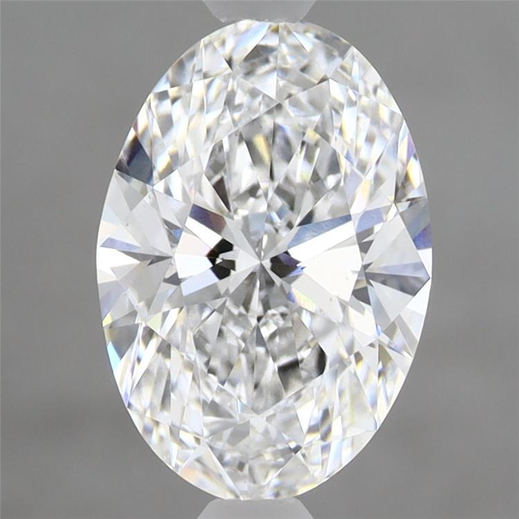 2.03 Carat Oval Shaped, Ideal Cut, D Color, VVS2 Clarity, IGI Certified Lab Grown Diamond
