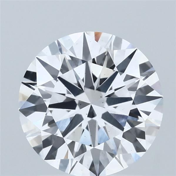 1.86 Carat Round Shaped, Ideal Cut, D Color, VS2 Clarity, IGI Certified Lab Grown Diamond