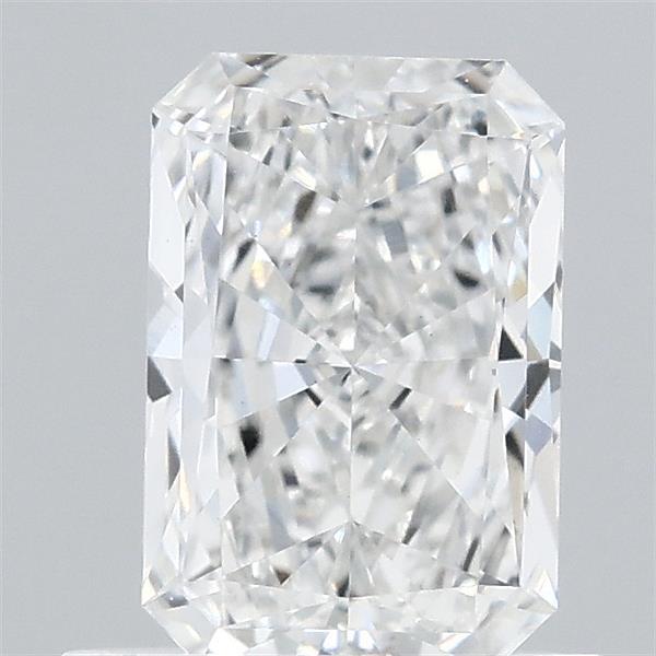0.72 Carat Radiant Shaped, Ideal Cut, E Color, VS1 Clarity, IGI Certified Lab Grown Diamond