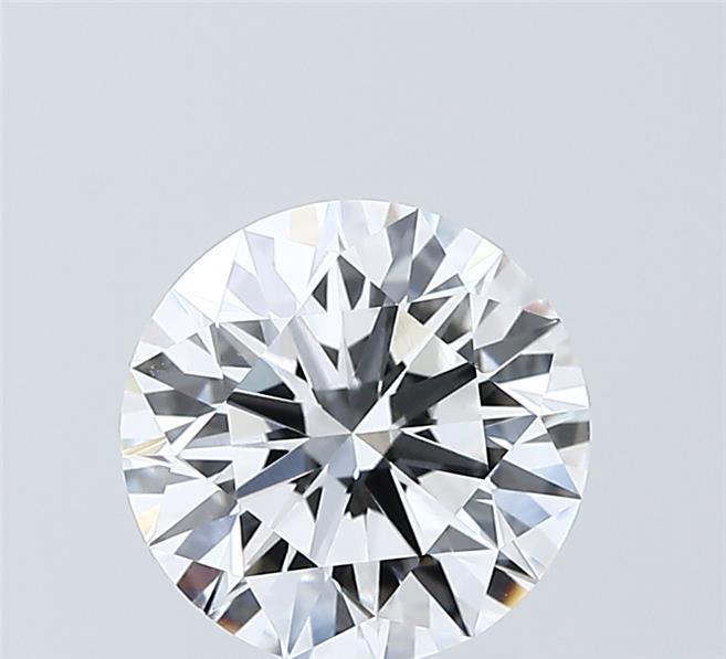 2.03 Carat Round Shaped, Ideal Cut, D Color, VVS2 Clarity, IGI Certified Lab Grown Diamond