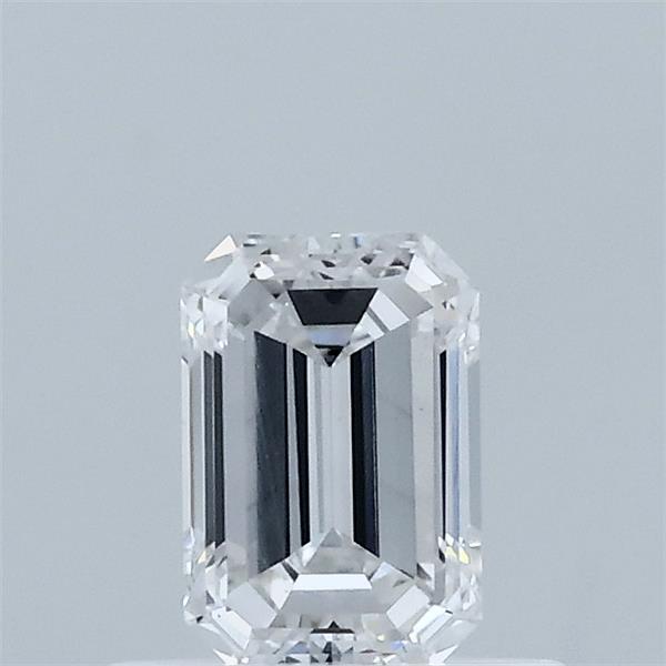 0.51 Carat Emerald Shaped, Ideal Cut, E Color, VS2 Clarity, IGI Certified Lab Grown Diamond