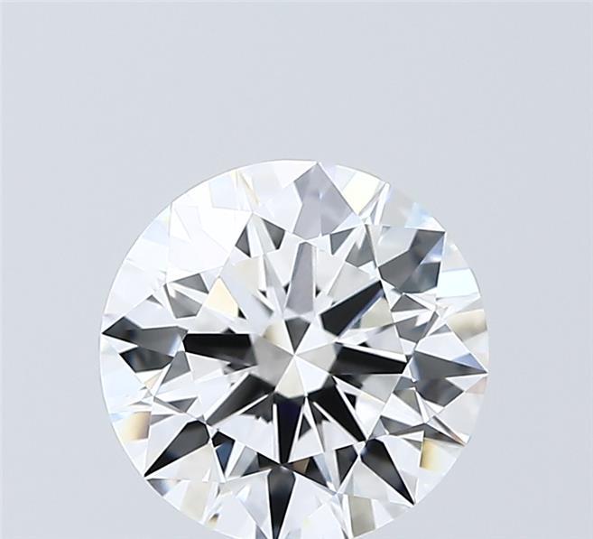 2.04 Carat Round Shaped, Ideal Cut, D Color, VVS2 Clarity, IGI Certified Lab Grown Diamond