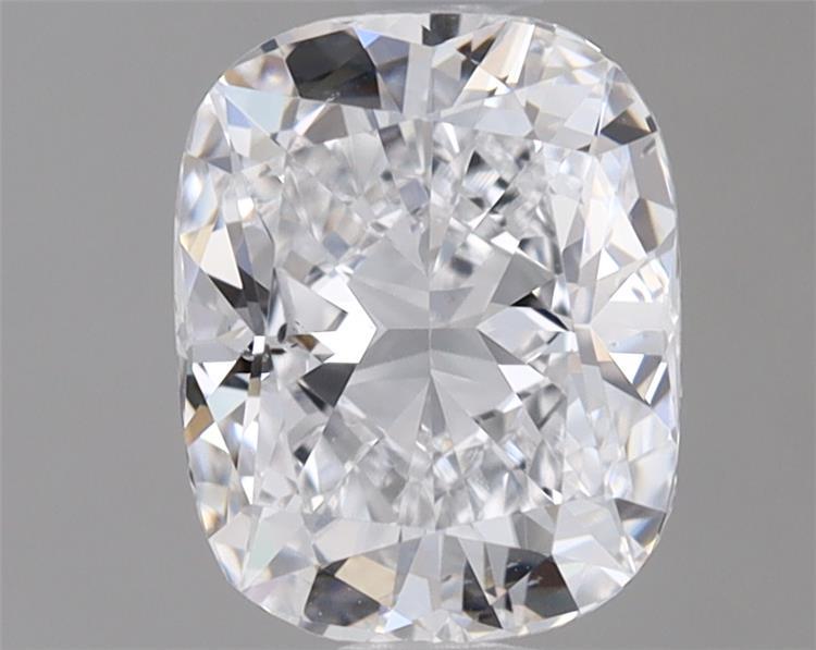 1.50 Carat Cushion Shaped, Ideal Cut, D Color, SI1 Clarity, IGI Certified Lab Grown Diamond