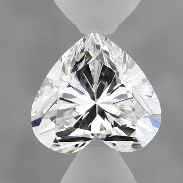 0.98 Carat Heart Shaped, Excellent Cut, D Color, VVS2 Clarity, IGI Certified Lab Grown Diamond