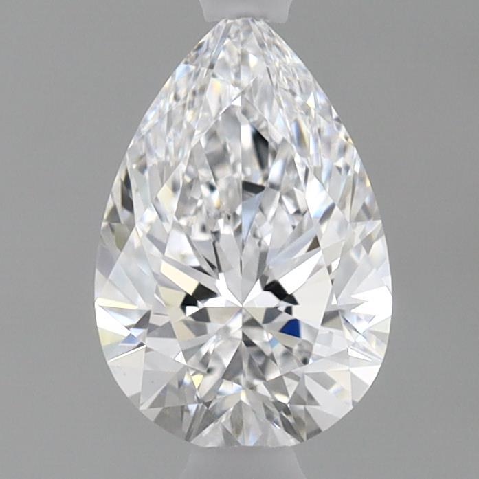 0.97 Carat Pear Shaped, Ideal Cut, D Color, VS1 Clarity, IGI Certified Lab Grown Diamond
