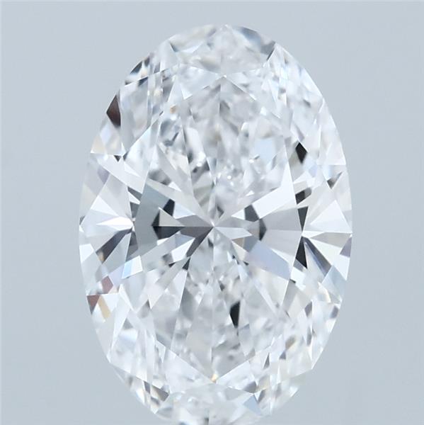 2.06 Carat Oval Shaped, Ideal Cut, D Color, VVS1 Clarity, IGI Certified Lab Grown Diamond