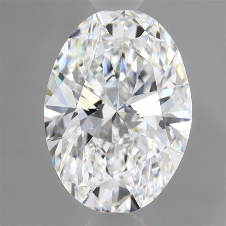 1.58 Carat Oval Shaped, Ideal Cut, D Color, VVS2 Clarity, IGI Certified Lab Grown Diamond