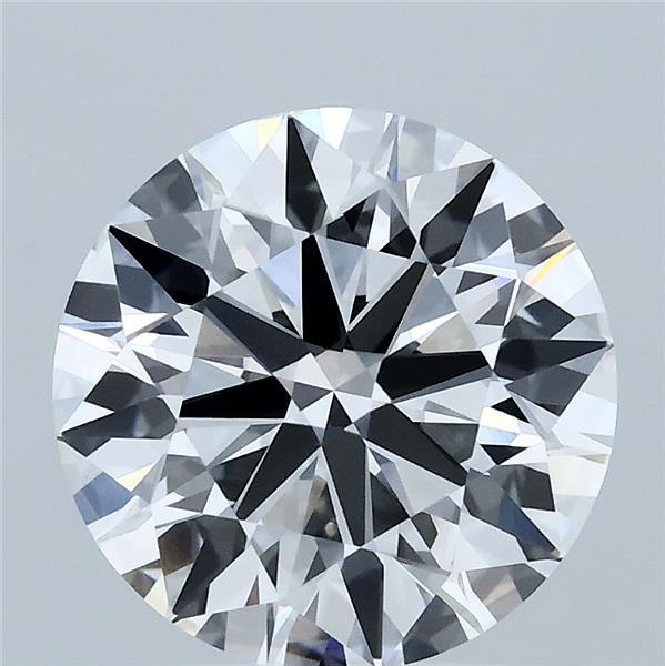 3.05 Carat Round Shaped, Ideal Cut, E Color, VVS2 Clarity, IGI Certified Lab Grown Diamond