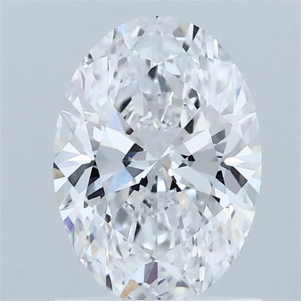 1.09 Carat Oval Shaped, Ideal Cut, D Color, VS1 Clarity, IGI Certified Lab Grown Diamond
