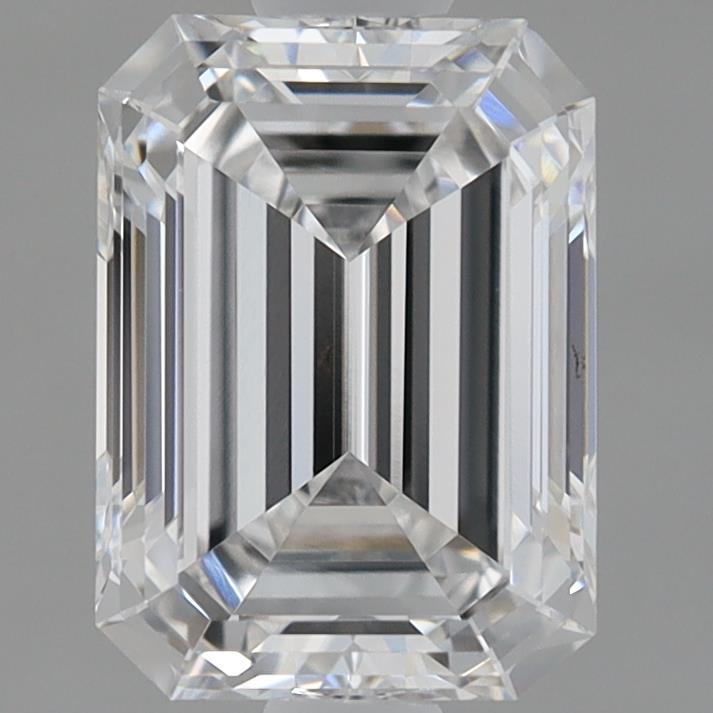 0.99 Carat Emerald Shaped, Ideal Cut, E Color, VVS1 Clarity, IGI Certified Lab Grown Diamond
