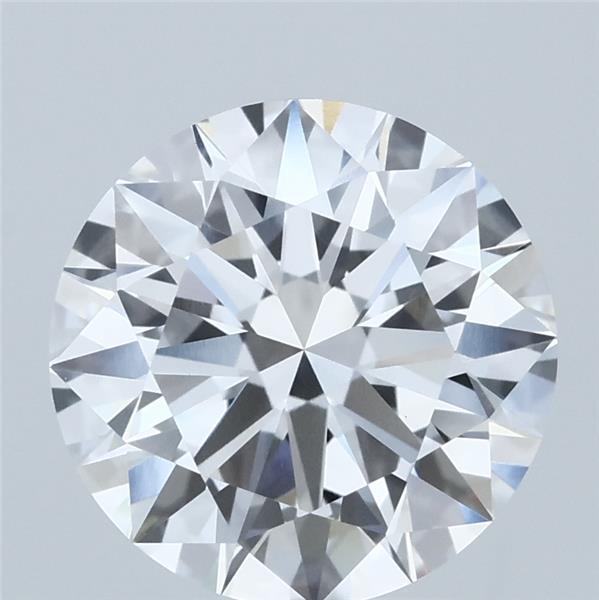 3.02 Carat Round Shaped, Ideal Cut, E Color, VVS2 Clarity, IGI Certified Lab Grown Diamond