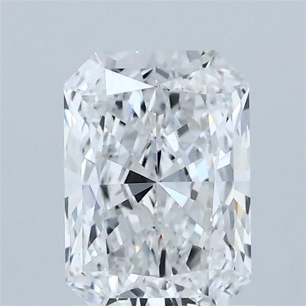 1.09 Carat Radiant Shaped, Ideal Cut, D Color, VVS2 Clarity, IGI Certified Lab Grown Diamond