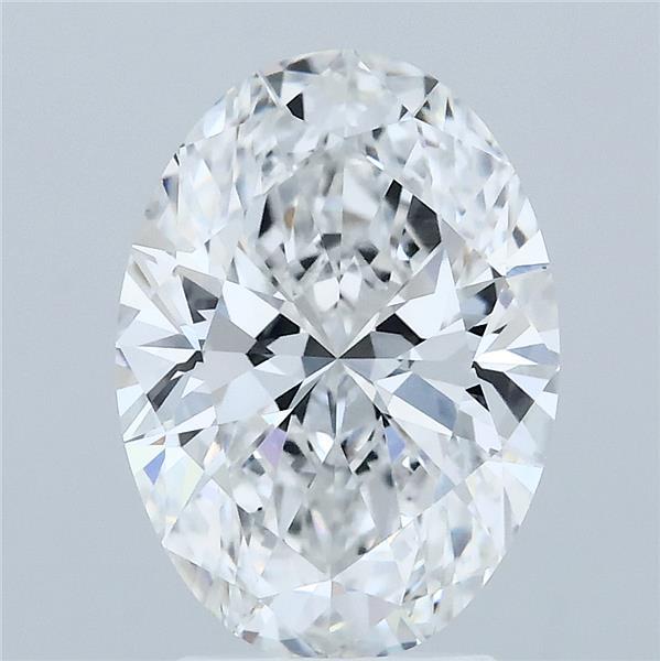 3.02 Carat Oval Shaped, Ideal Cut, E Color, VVS2 Clarity, IGI Certified Lab Grown Diamond