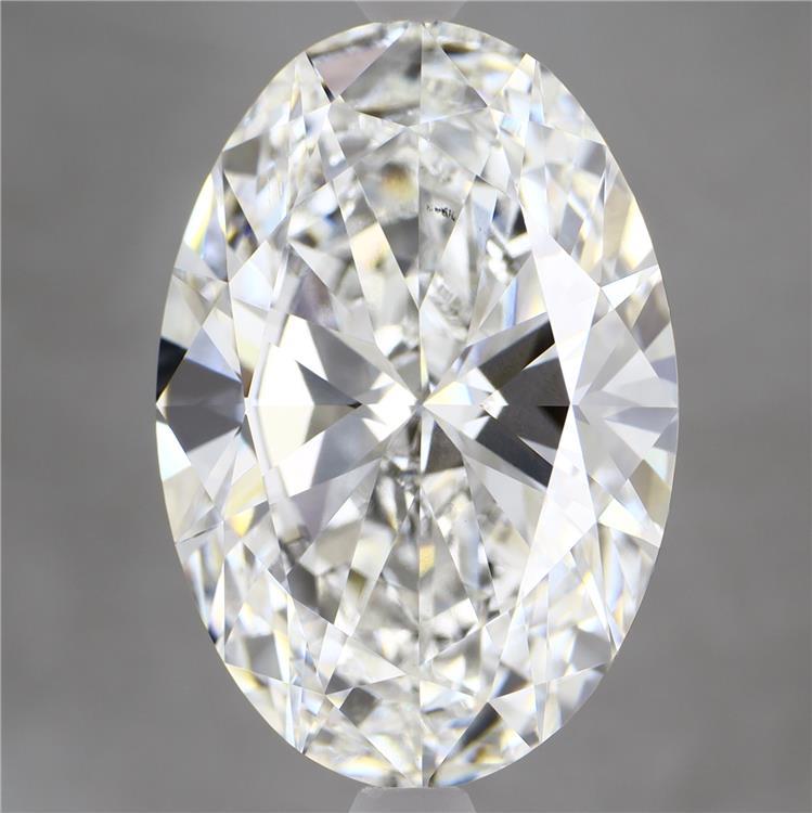 10.02 Carat Oval Shaped, Ideal Cut, F Color, VVS2 Clarity, IGI Certified Lab Grown Diamond