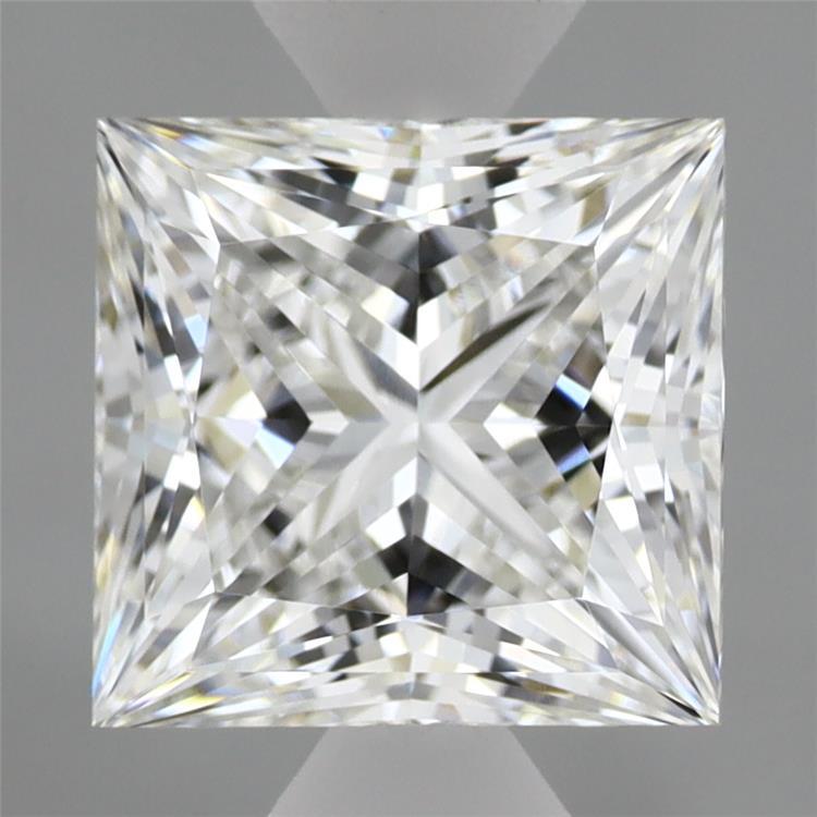 1.99 Carat Princess Shaped, Ideal Cut, E Color, VVS2 Clarity, IGI Certified Lab Grown Diamond