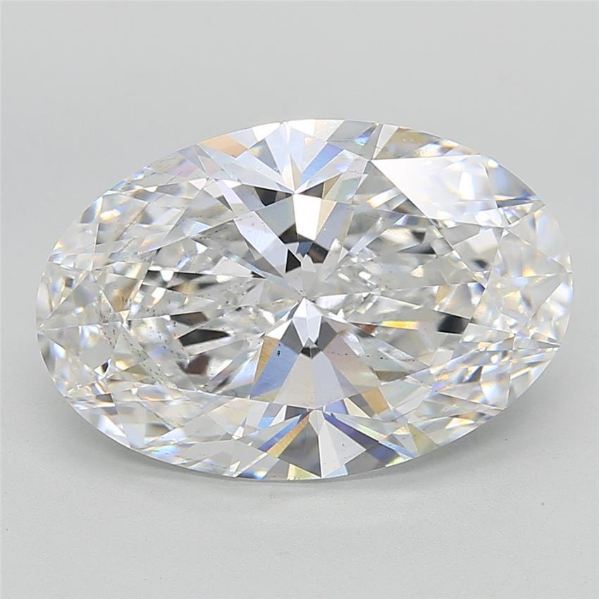 10.07 Carat Oval Shaped, Ideal Cut, E Color, VS2 Clarity, IGI Certified Lab Grown Diamond