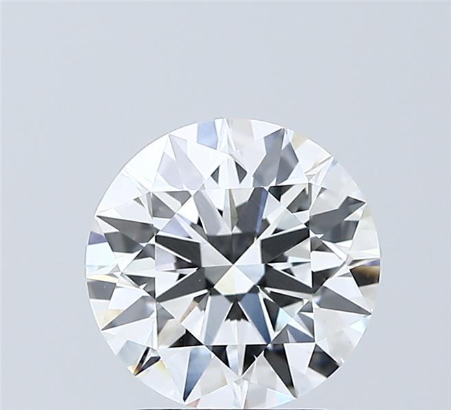 2.04 Carat Round Shaped, Ideal Cut, E Color, VVS2 Clarity, IGI Certified Lab Grown Diamond