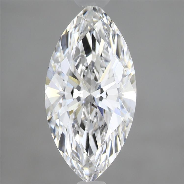 2.02 Carat Marquise Shaped, Ideal Cut, D Color, VVS1 Clarity, IGI Certified Lab Grown Diamond