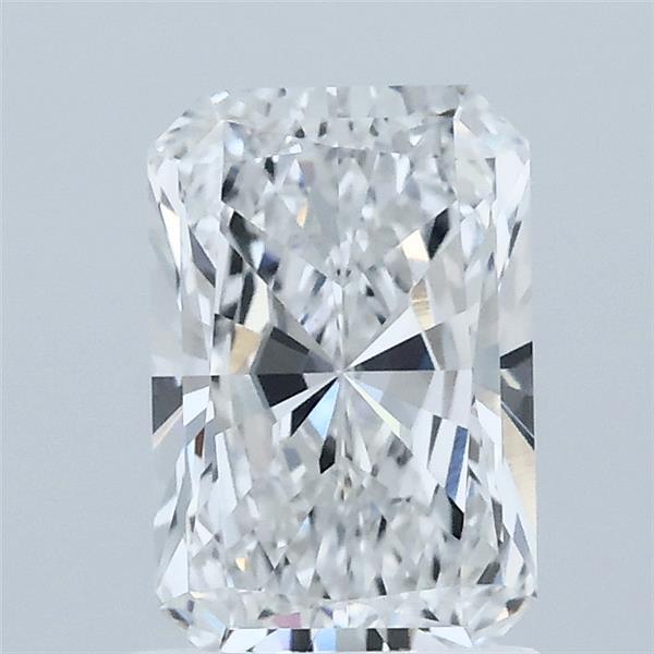1.43 Carat Radiant Shaped, Excellent Cut, D Color, VVS1 Clarity, IGI Certified Lab Grown Diamond
