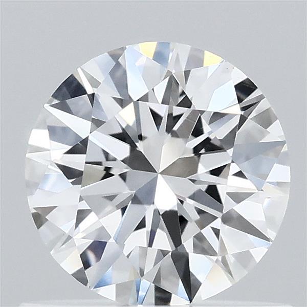 0.68 Carat Round Shaped, Excellent Cut, F Color, VVS2 Clarity, IGI Certified Lab Grown Diamond