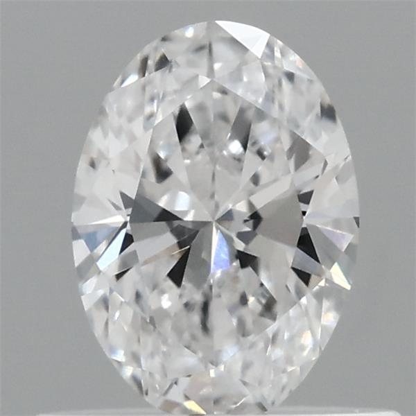 0.55 Carat Oval Shaped, Ideal Cut, D Color, VVS2 Clarity, IGI Certified Lab Grown Diamond
