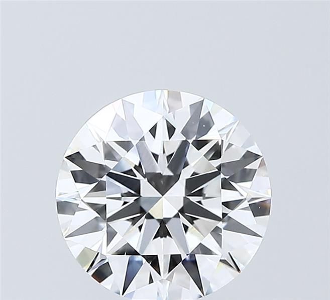 2.02 Carat Round Shaped, Ideal Cut, D Color, VVS2 Clarity, IGI Certified Lab Grown Diamond