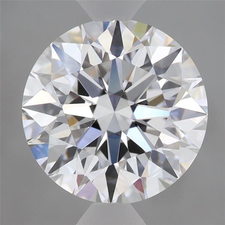 3.03 Carat Round Shaped, Excellent Cut, E Color, VVS2 Clarity, IGI Certified Lab Grown Diamond