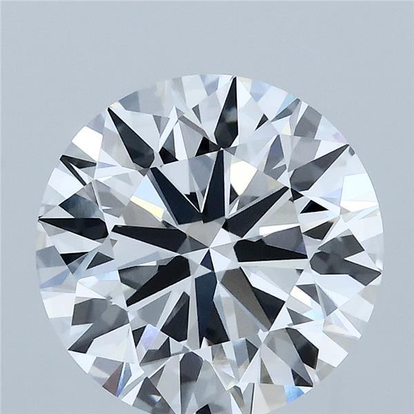 3.22 Carat Round Shaped, Ideal Cut, E Color, VVS2 Clarity, IGI Certified Lab Grown Diamond