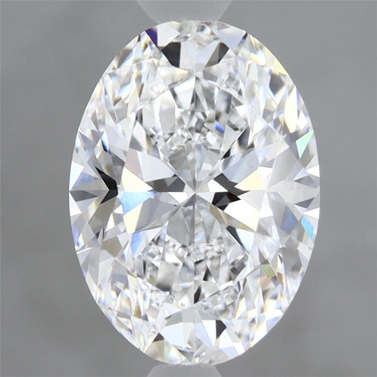 2.07 Carat Oval Shaped, Ideal Cut, D Color, VVS2 Clarity, IGI Certified Lab Grown Diamond