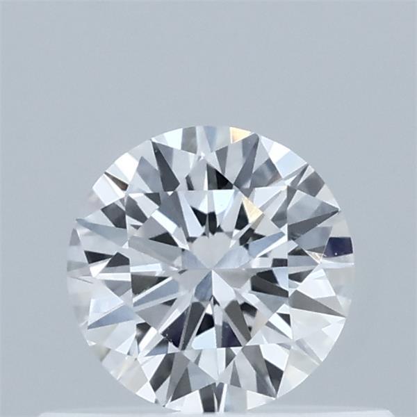 0.38 Carat Round Shaped, Excellent Cut, D Color, VVS1 Clarity, IGI Certified Lab Grown Diamond