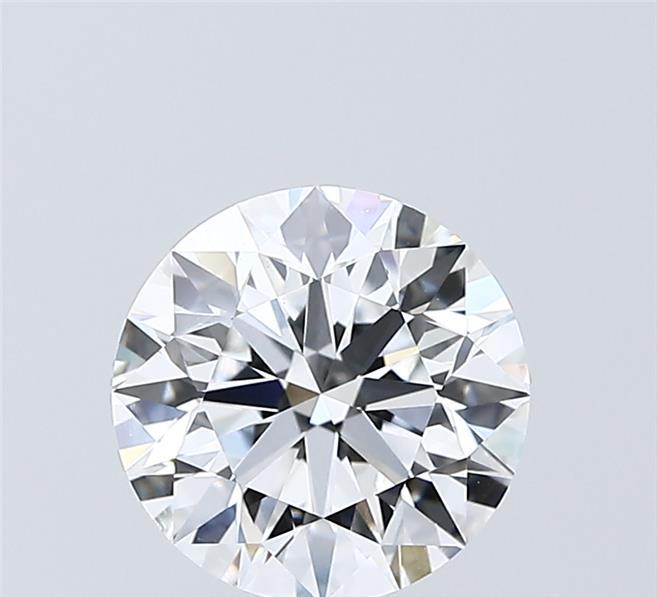 2.02 Carat Round Shaped, Excellent Cut, D Color, VVS2 Clarity, IGI Certified Lab Grown Diamond