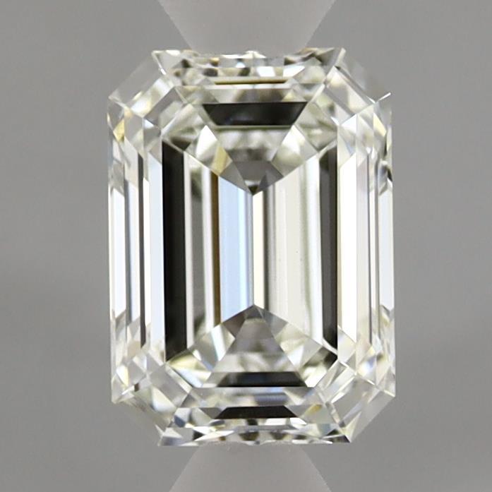 1.09 Carat Emerald Shaped, Ideal Cut, H Color, VVS2 Clarity, IGI Certified Lab Grown Diamond