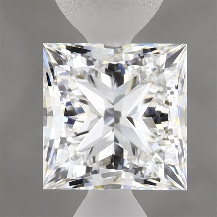 1.60 Carat Princess Shaped, Excellent Cut, E Color, VS1 Clarity, IGI Certified Lab Grown Diamond