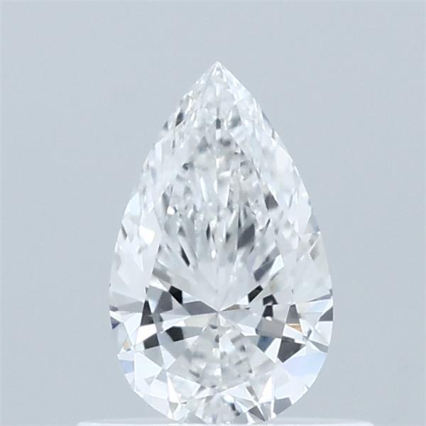 0.51 Carat Pear Shaped, Excellent Cut, E Color, VVS2 Clarity, IGI Certified Lab Grown Diamond