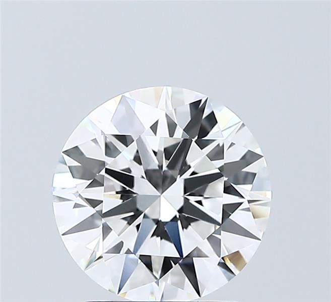 2.02 Carat Round Shaped, Ideal Cut, E Color, VVS2 Clarity, IGI Certified Lab Grown Diamond