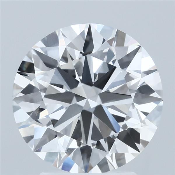 3.01 Carat Round Shaped, Ideal Cut, E Color, VVS2 Clarity, IGI Certified Lab Grown Diamond
