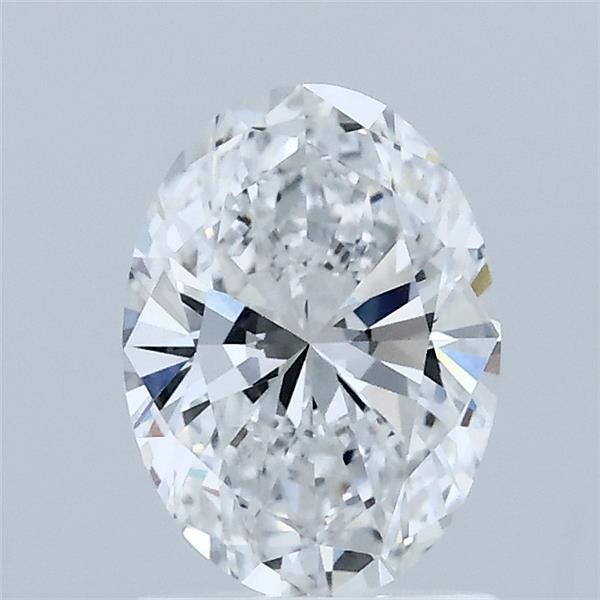 1.00 Carat Oval Shaped, Ideal Cut, D Color, VVS2 Clarity, IGI Certified Lab Grown Diamond
